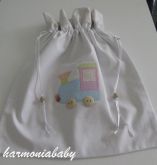 saquinho para roupa suja bebê.